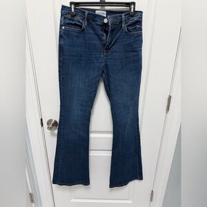 Frame Women's Blue Denim Jeans, Le High Flare, Size 29, 5-pocket